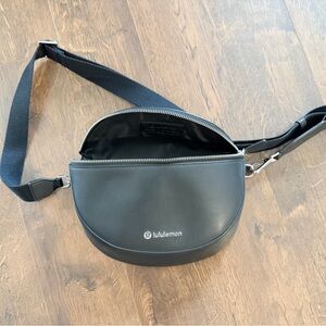 Leather alternative belt bag